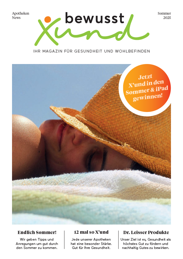 Bewusst X'und Magazin Sommer 2025